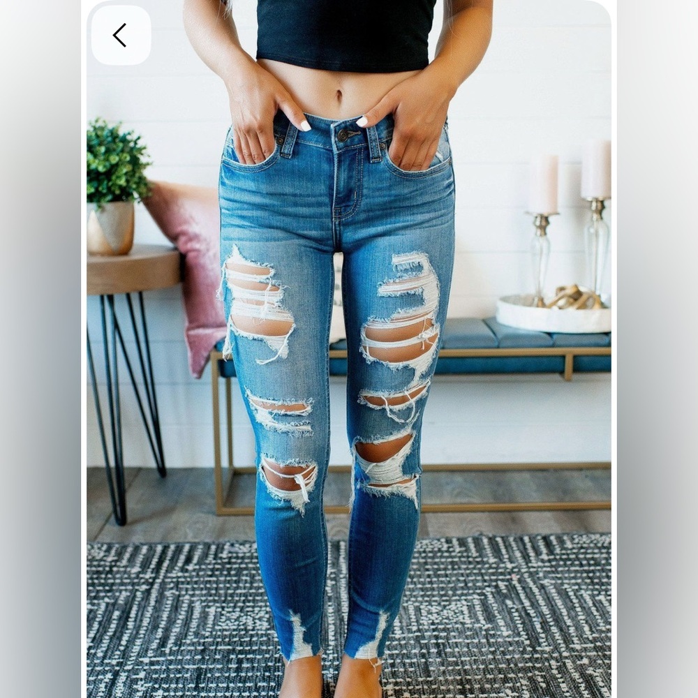 Express Ankle Leggings Mid-Rise Jeans